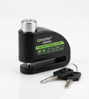 CANDADO DE DISCO CON ALARMA DE ALTA SEGURIDAD KMAZTER KM8000