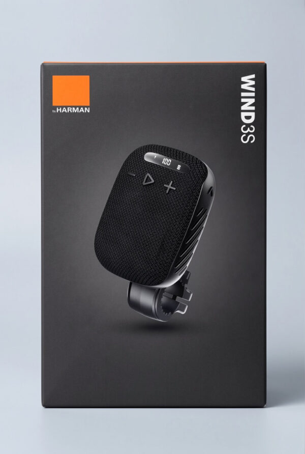 Parlante Portátil Wind 3S con Soporte para Manubrio - Bluetooth