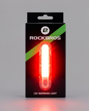Luz Posterior ROCKBROS 160 Lumens, COB LED, Recargable USB
