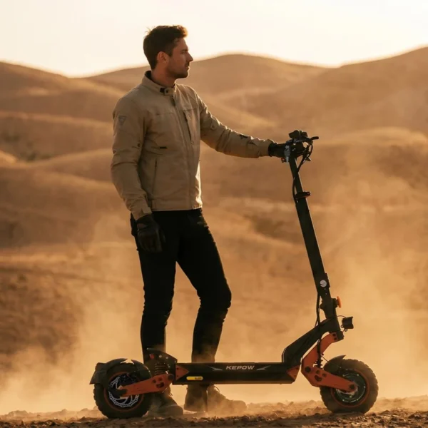SCOOTER ELÉCTRICO KEPOW K3 MASTER 2400W + Pack Protección VIP (Mochila + GPS + Candado + Antipinchazos)