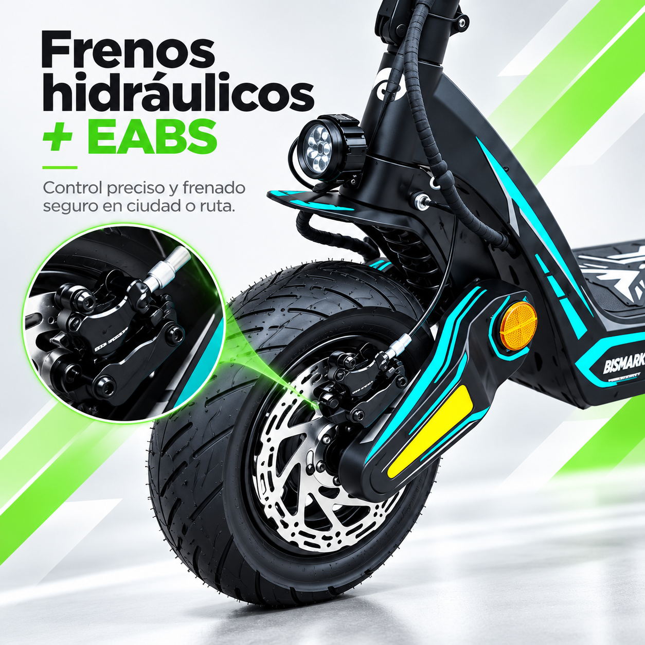 Frenos hidráulicos + EABS de la DriveTron DT06