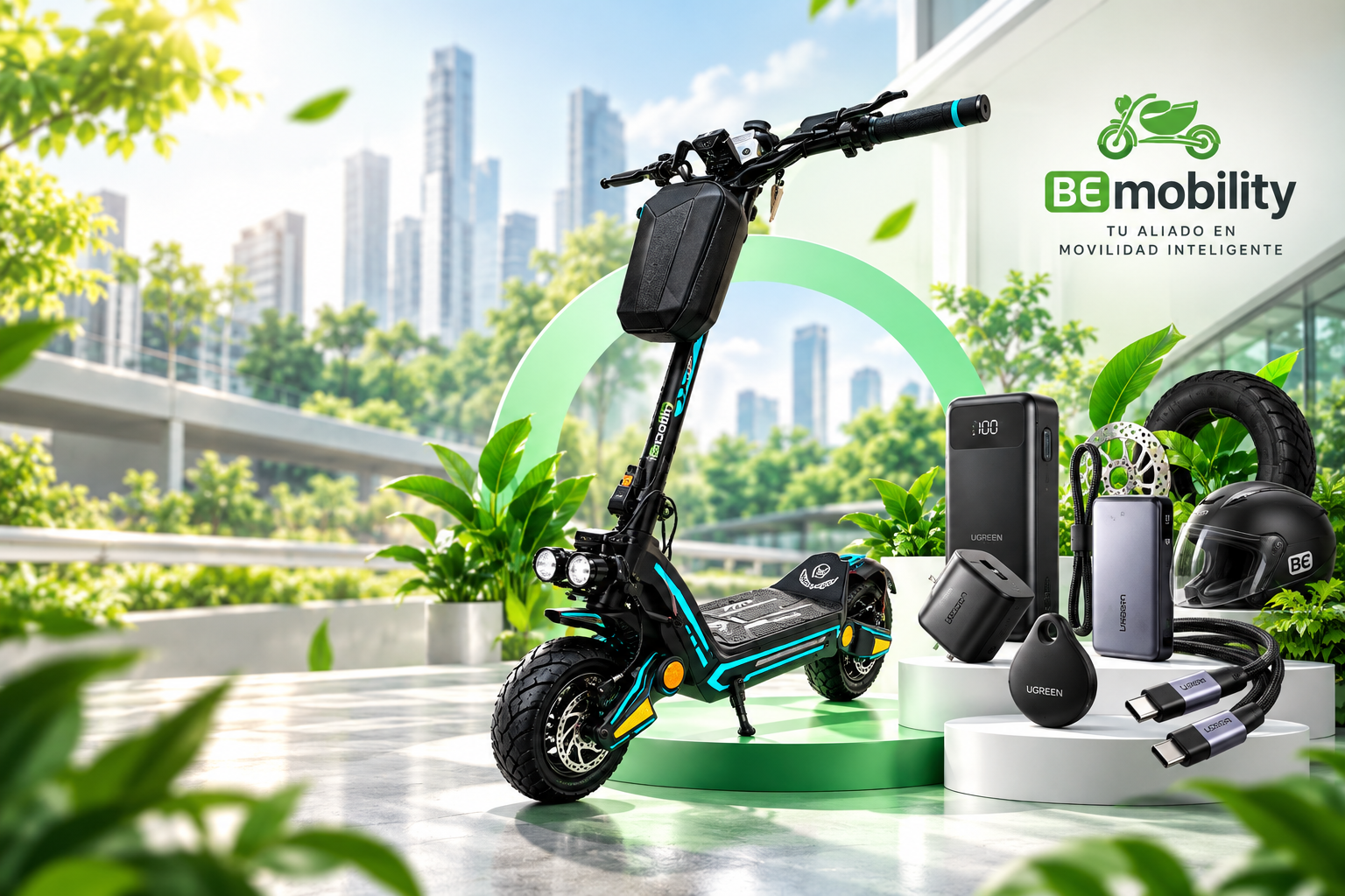 Scooter eléctrico, repuestos y tecnología BE Mobility