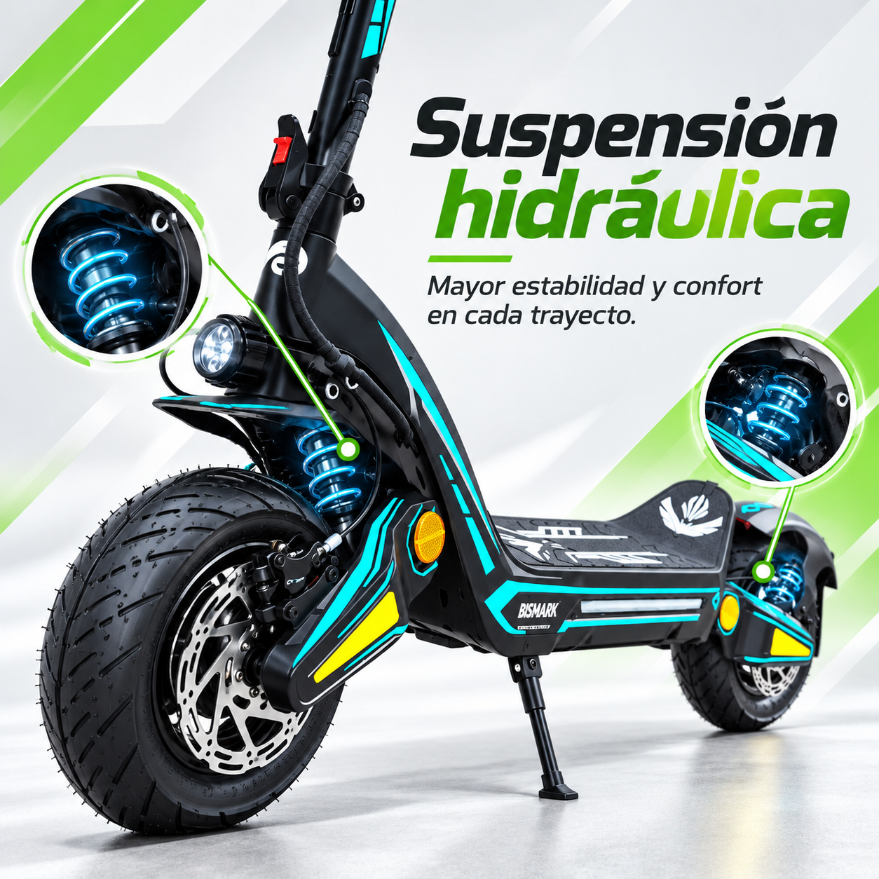 Suspensión hidráulica de la DriveTron DT06