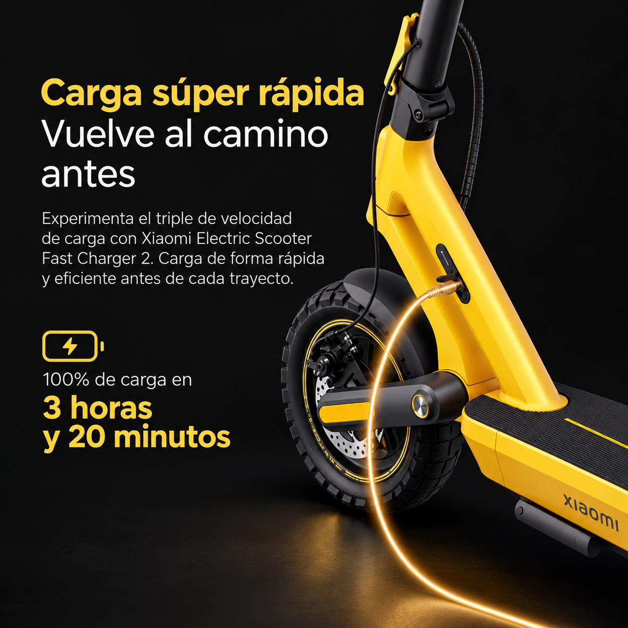 Carga rápida compatible Xiaomi Electric Scooter 6 Ultra